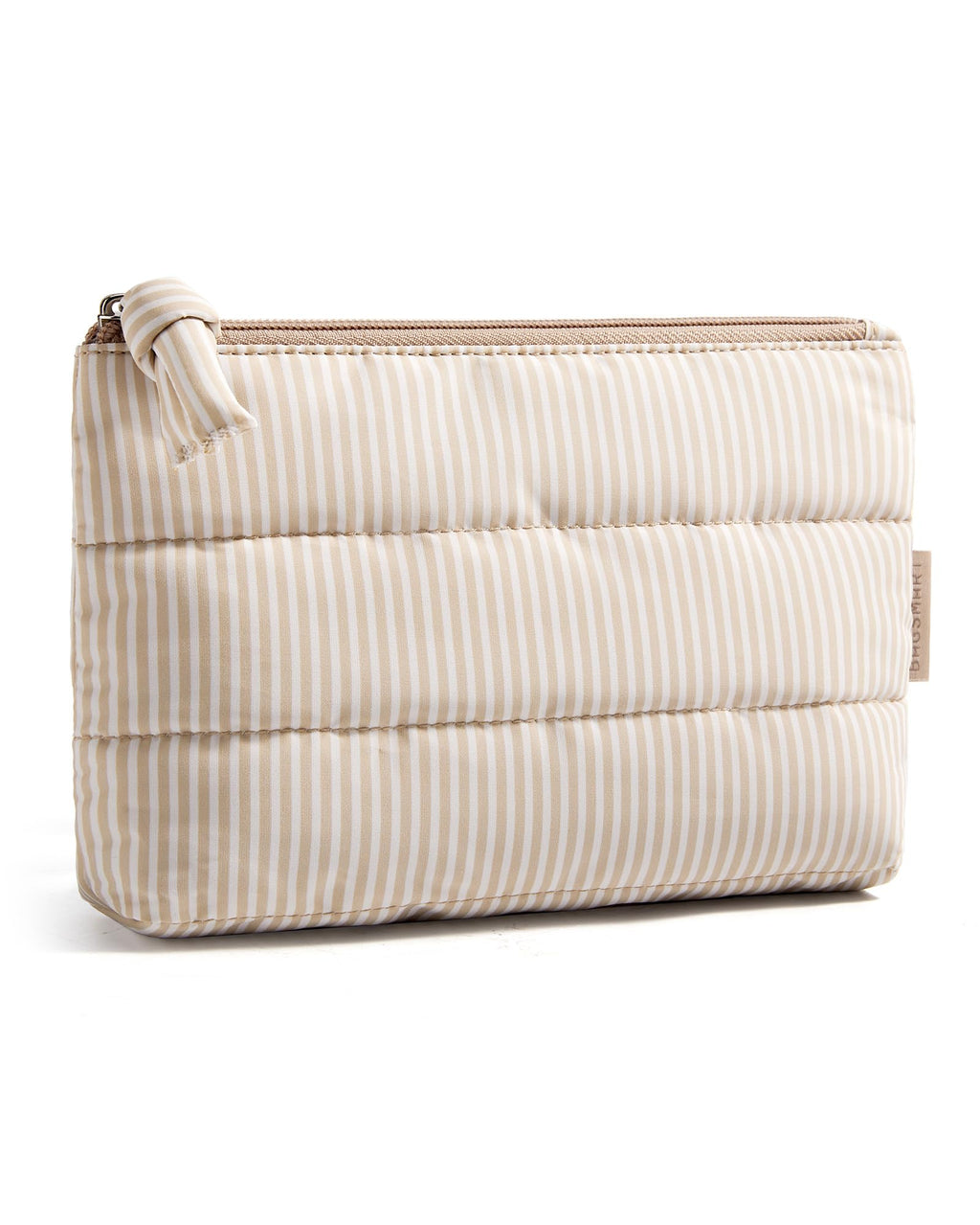 BAGSMART Small Makeup Bag, Machine Washable Puffy Cosmetic Pouch