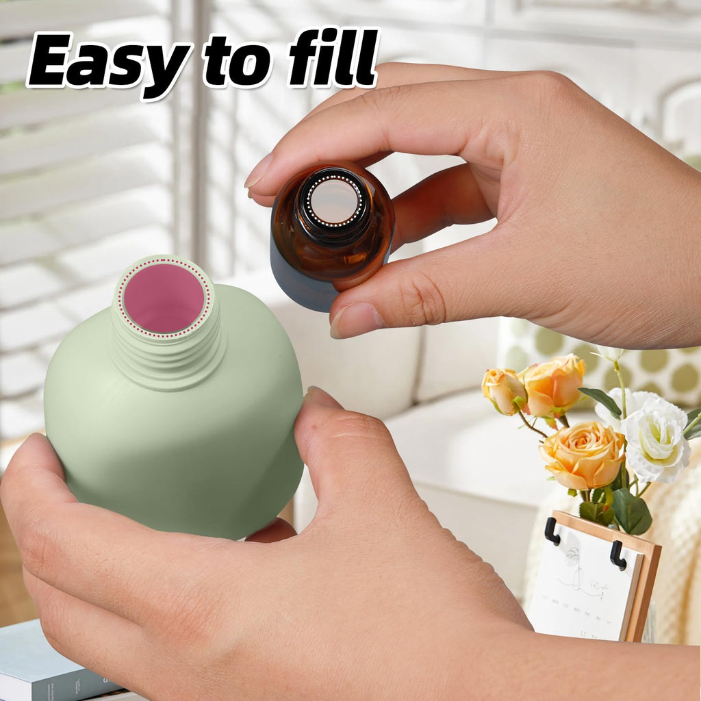 ASEVAT 3.4oz Travel Bottle with Flip Cap, Leak Proof Squeeze Bottles, Refillable Plastic Travel Containers for Creams, Lotion, Foundation, Shampoo, Conditioner