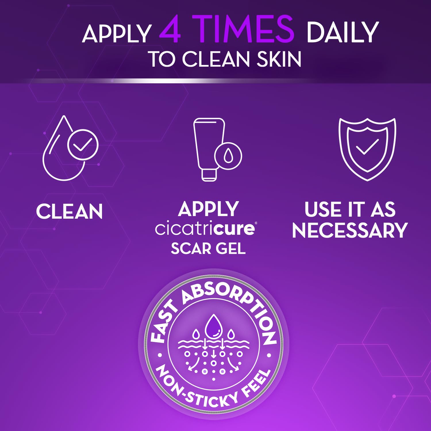 Cicatricure Advanced Scar Gel, Proven Results in 2 Weeks, 1 oz (28 g), 2pk