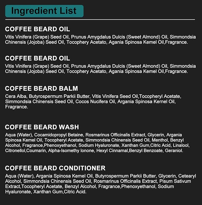 XIKEZAN Husband Dad Gifts, Coffee Beard Kit for Men Care,Cool Stuff Unique Birthday Valentines Fathers Thanksgiving Anniversary Christmas Secret Santa Basket Gift Idea for Men Him Boyfriend Grandpa