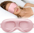 Vynix® Sleep Mask for Women Men - 100% Blackout Eye Masks for Sleep - 3D Soft Sleeping Mask for Side Sleepers - Zero Pressure Lash Extensions Eye Cover Shade for Airplane Travel Essentials, Pink
