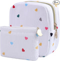 2-Pack Period Bag for Women Girls, Portable Corduroy Sanitary Napkin Storage Bag Period Pouch Small Discreet Menstrual Pouch, Sanitary Pads Period Kits Tampons Holder for First Period