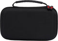 RED by Kiss Men Grooming Portable Organizer BagTravel Pouch (Black) Organize Shaver Trimmer Clipper Hair Comb Convenient Mesh Inner Pocket, Hard Zipper, Handle, Water Resistant Exterior