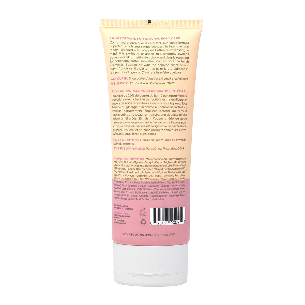 Cake Beauty Vegan Body Lotion for Dry Skin - Oat Milk, Shea Butter & Aloe Vera - 7 Ounce