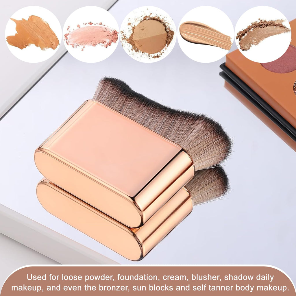 KINGMAS Self Tanner Brush, Body Makeup Brush, Soft Vegan Tanning Brush