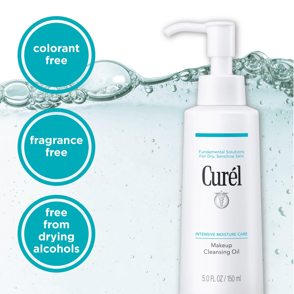 Curel Japanese Skin Care Makeup Cleansing Oil For Face, 5 fl oz