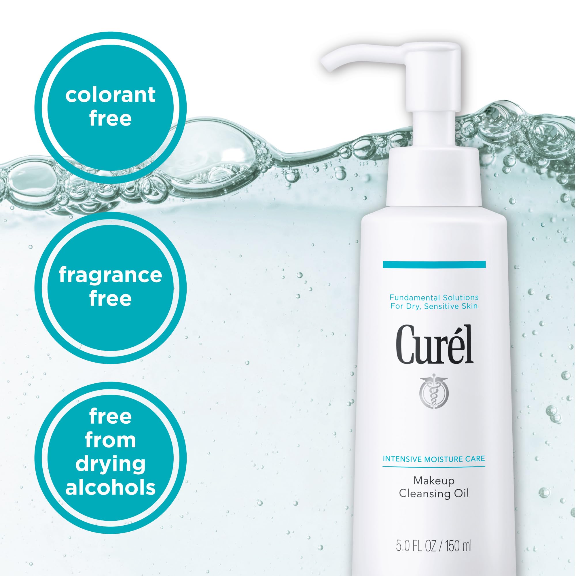 Curel Japanese Skin Care Makeup Cleansing Oil For Face, 5 fl oz