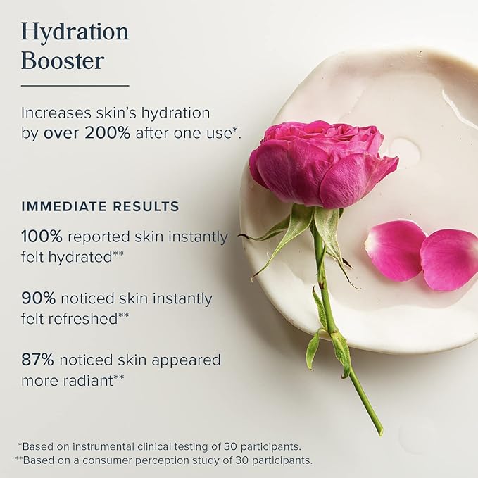 HERITAGE STORE Rosewater & Glycerin Hydrating Facial Mist - Dry Combination Skin Care - Rose Water Spray w/Vegetable Glycerine, Made Without Dyes or Alcohol, Hypoallergenic, 12 FL OZ