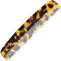 Kent 7T TY Handmade All Fine Tooth Pocket Comb for Men, Hair Comb Straightener for Everyday Grooming Styling Hair, Mustache and Beard, Use Dry or with Balms, Saw Cut and Hand Polished, Made in England