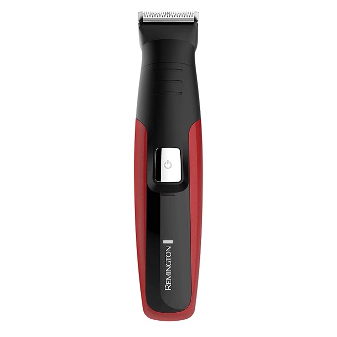 Remington All-in-one + Body Multigroomer 5000, Black and Red, 10 Piece Set
