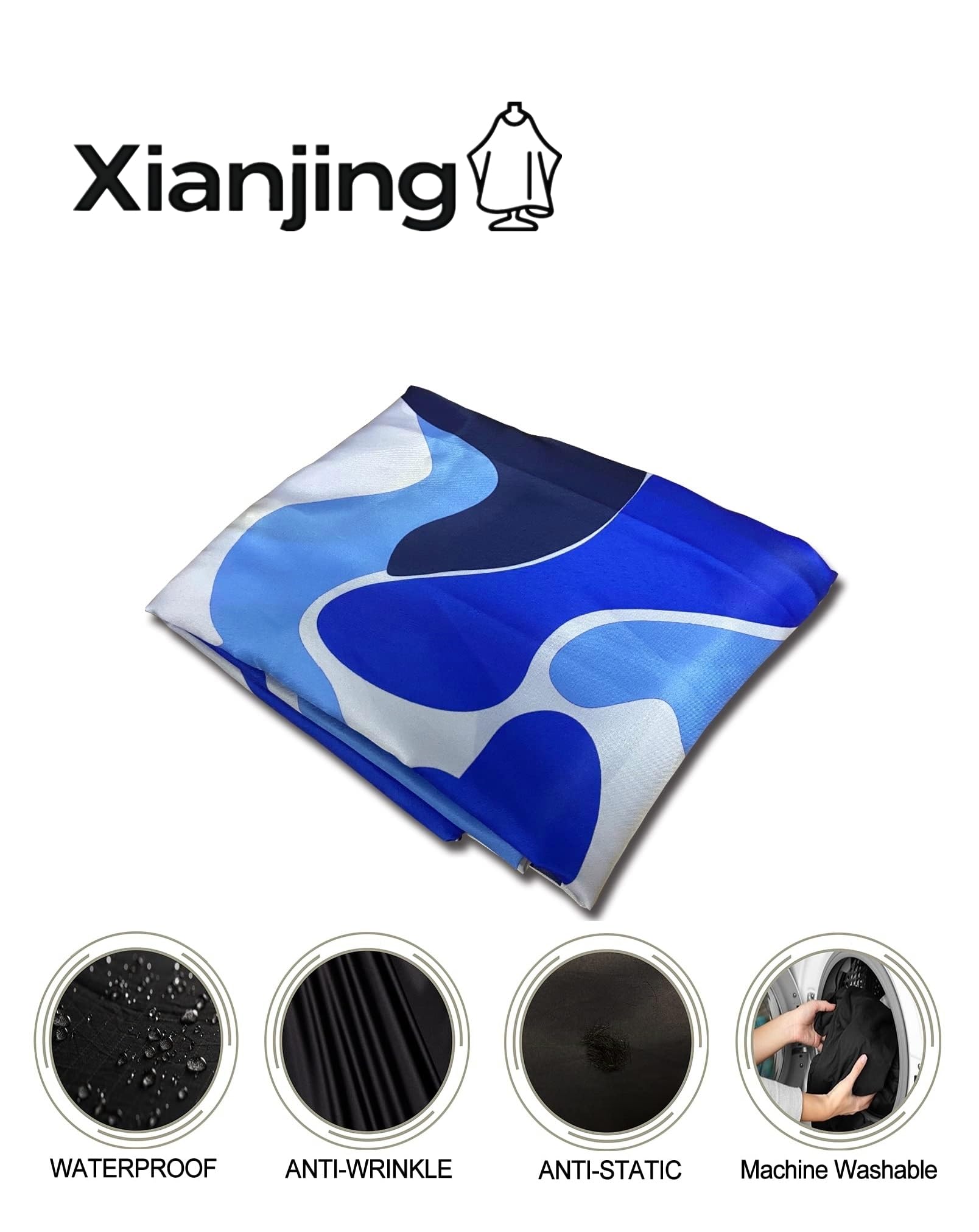 Xianjing Adult Barber Cape,Camo Camouflage Professional Salon Haircut Capes,Haircut Kit Hairdressing Apron for Home Salon and Barbershop, Hairdressing capes