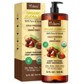 Yoken Organic Jojoba Oil 8oz, USDA Certified Pure for Hair, Skin Care