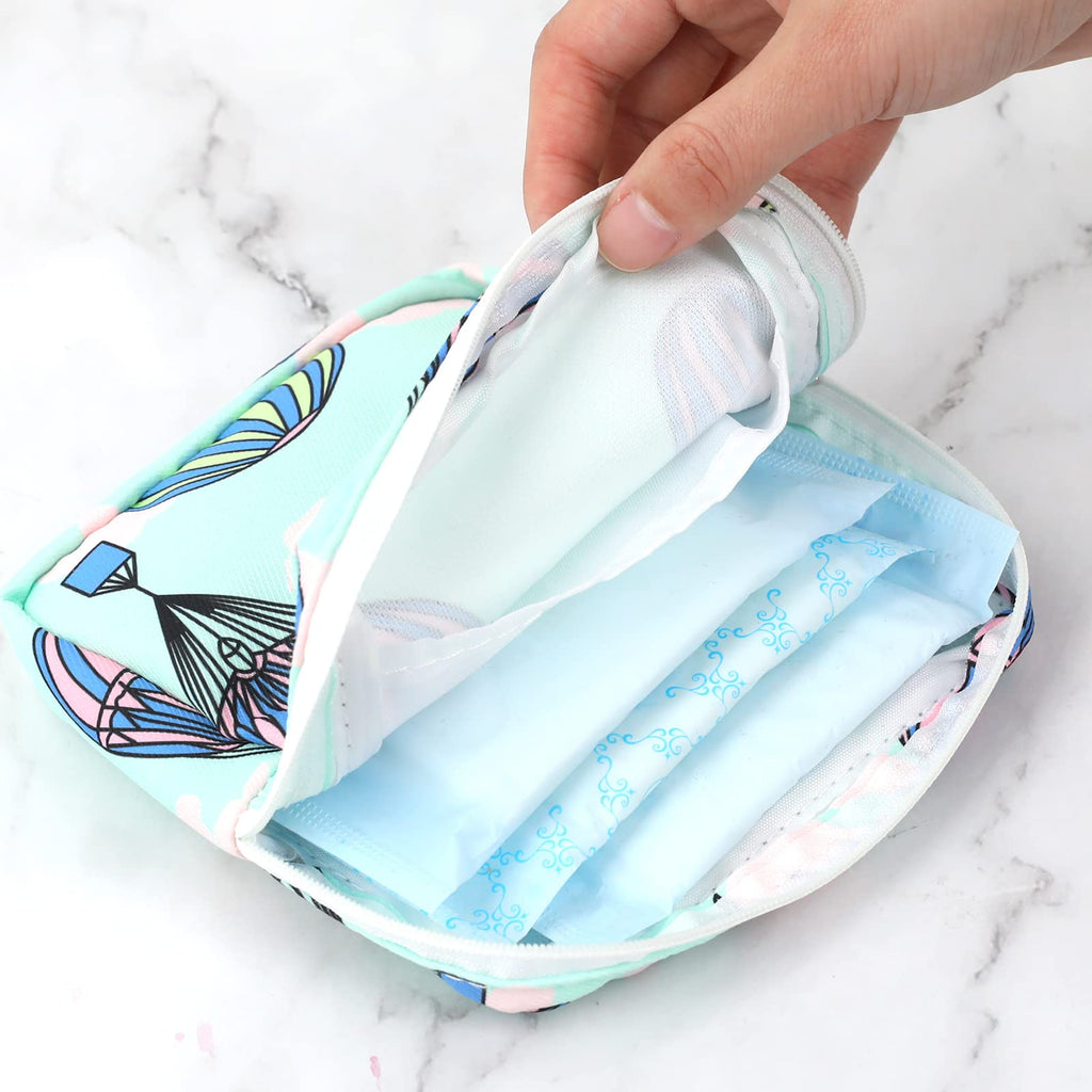 Vin Beauty 3pcs Period Bag,Period Pouch,Sanitary Napkin Storage Bag, Portable Reusable Menstrual Pads Bags,Tampon Storage Pouch for Women Teen Girls,pad Bag,Feminine Care,tampons Holder for Purse