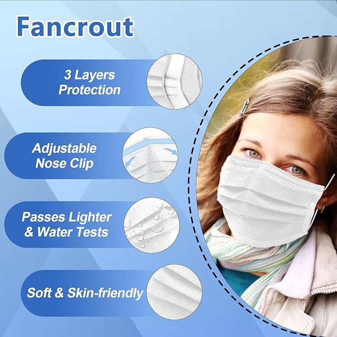 100Pcs Disposable Mask