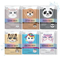 Epielle Character Face Mask Mystical Safari 12 Pack, Fun & Effective Korean Skin Care, Spa Party Favors, Birthday Gifts for Women, Self Care Gifts