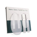 RedFlow Glass Nail File,Nail Buffer Set Contains 2 Nano Glass Nail Files and 1 Nano Glass Foot File,Professional Manicure Set,Nail Files for Natural Nails Removing Calluses
