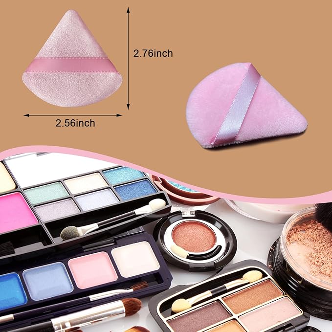 GFOUNS 21 pcs Makeup Sponge Bulk:Makeup Sponges 21 Pcs for Liquid, Cream, and Powder, Multi-colored Pink make up sponges for foundation