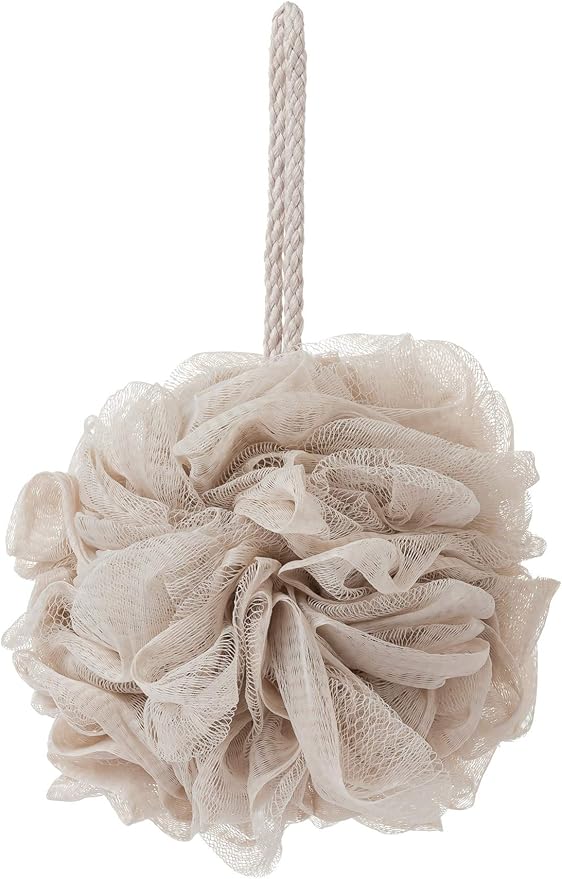 KAKOOI Bath Sponges, Shower Loofah for Body Exfoliation(1 pcs, Brown)
