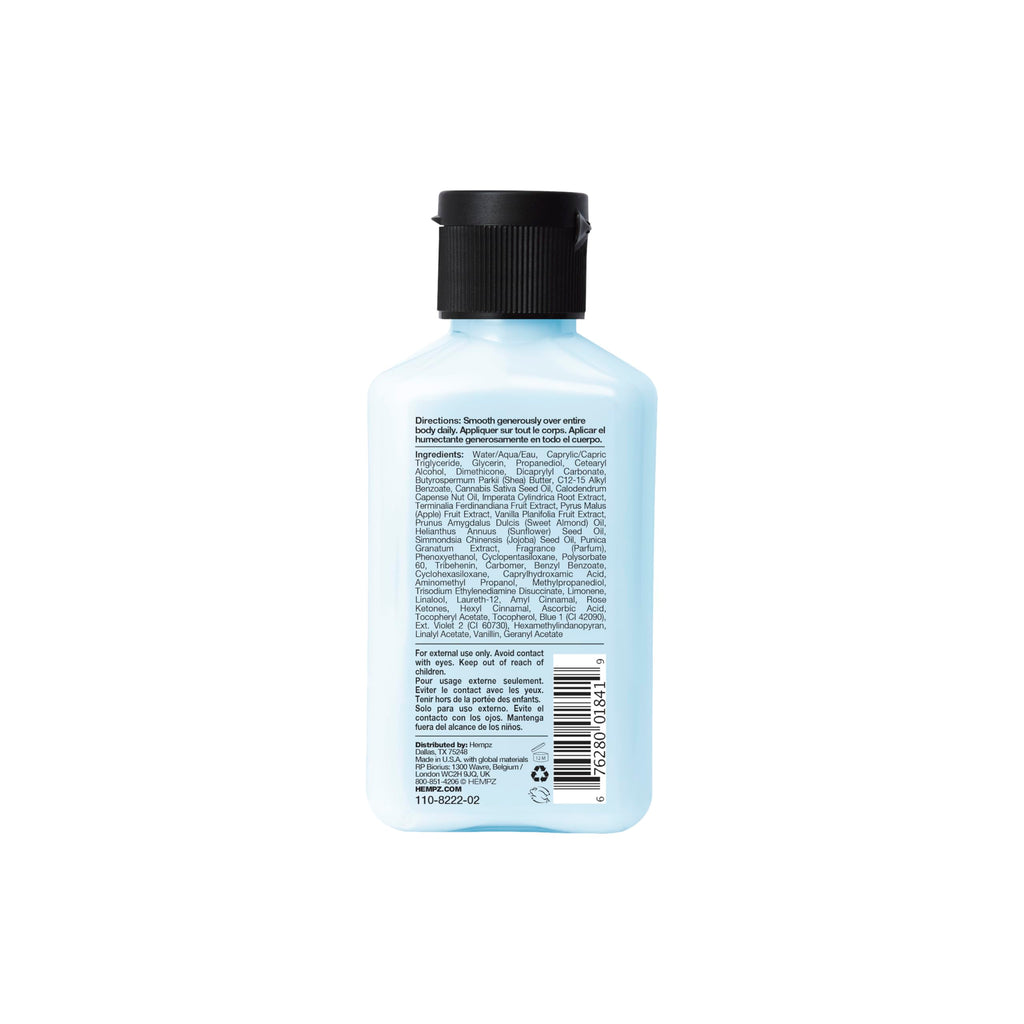 Hempz Body Lotion, Whipped Crème, Hemp Lotion, Triple Moisture, 2.25 oz.