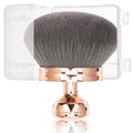 Blend & Blur Extra Large Body Makeup Brush for Self Tanner,Leg Makeup & Bronzer Self Tan Back Applicator, 76mm Wide Round Head Kabuki Brush For Application with Protective Case (Rose Gold)