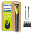 Norelco Philips OneBlade 360 Hybrid Face Trimmer & Shaver with Connectivity