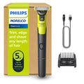 Norelco Philips OneBlade 360 Hybrid Face Trimmer & Shaver with Connectivity