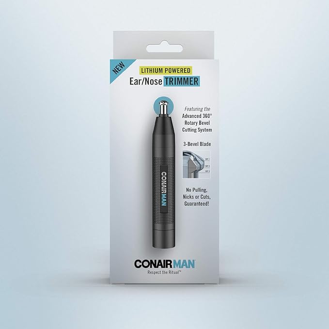 ConairMAN 360° Bevel Blade Ear and Nose Trimmer