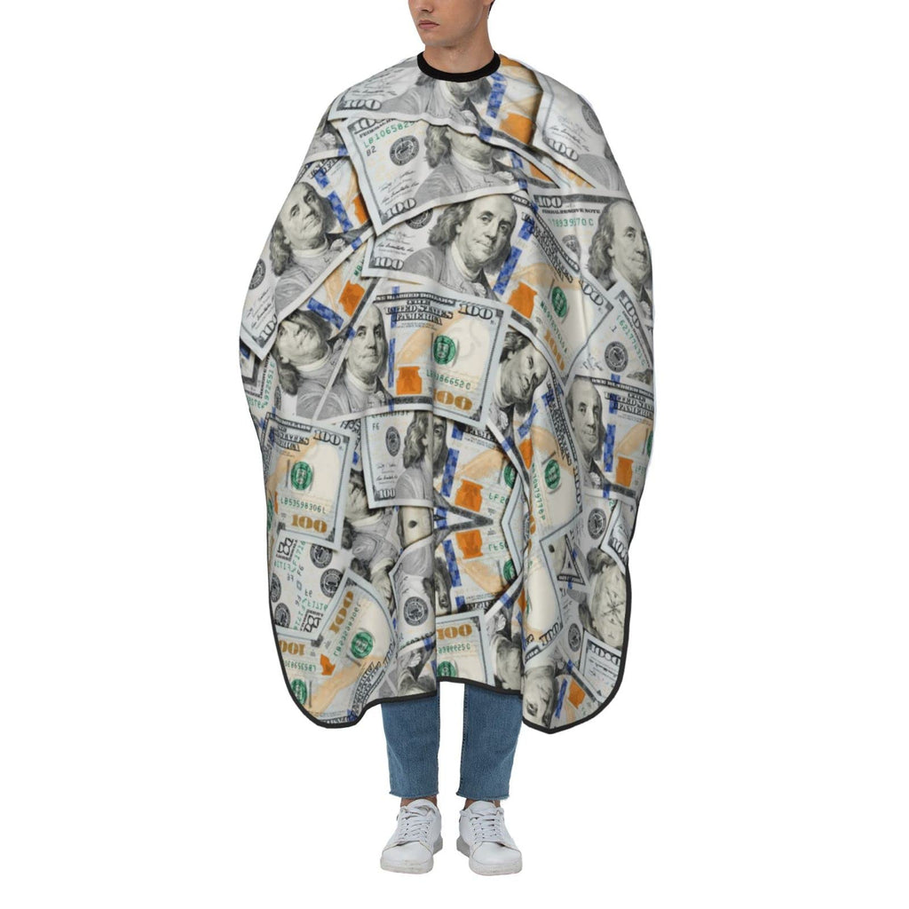 Carwayii Money Barber Cape Professional Hair Cutting Cape Salon Hairstylist