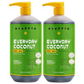 Alaffia Body Wash, Everyday Coconut 2-Pack – Purely Gentle Skin Cleanser for Normal to Dry Skin, 32 Oz Ea