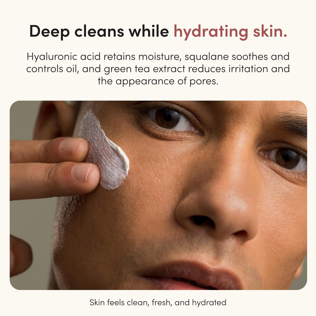 hims High Tide Hydrating Daily Cleanser, Hyaluronic Acid, 6.8 Fl Oz