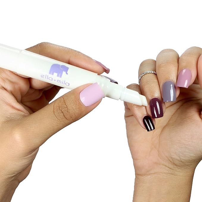 ella+mila Cuticle Oil Pen with Vitamin E - Travel Size Nail & Cuticle Care