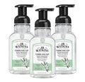 J.R. Watkins Foaming Hand Soap Pump with Dispenser, Moisturizing Hand Soap Foam, Alcohol-Free and Cruelty-Free, Use for Kitchen or Bathroom, Menthe a la Vanille/Vanilla Mint, 9 fl oz, 3 Pack