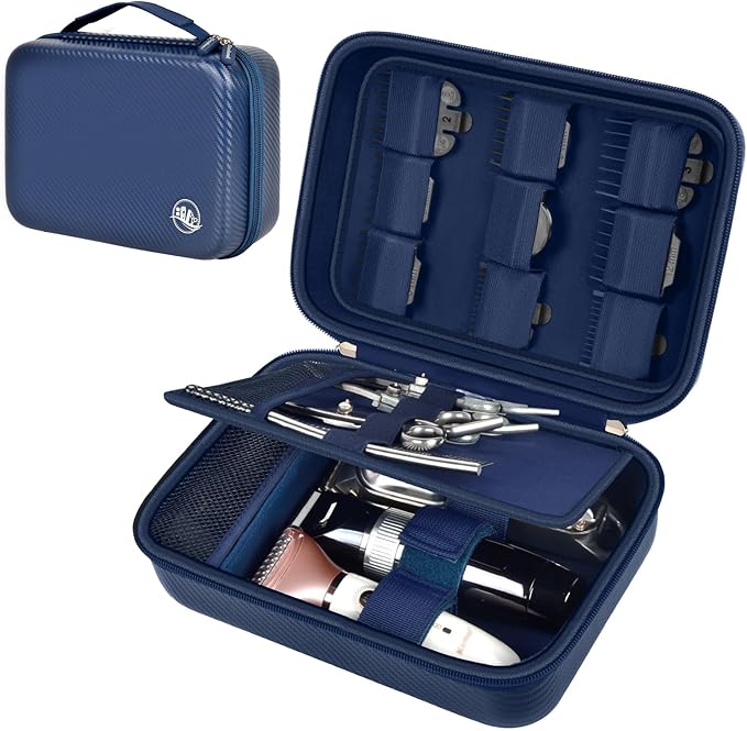 Boobowl Barber Accessories Bag for Clippers and Supplies, Hair Clipper Box