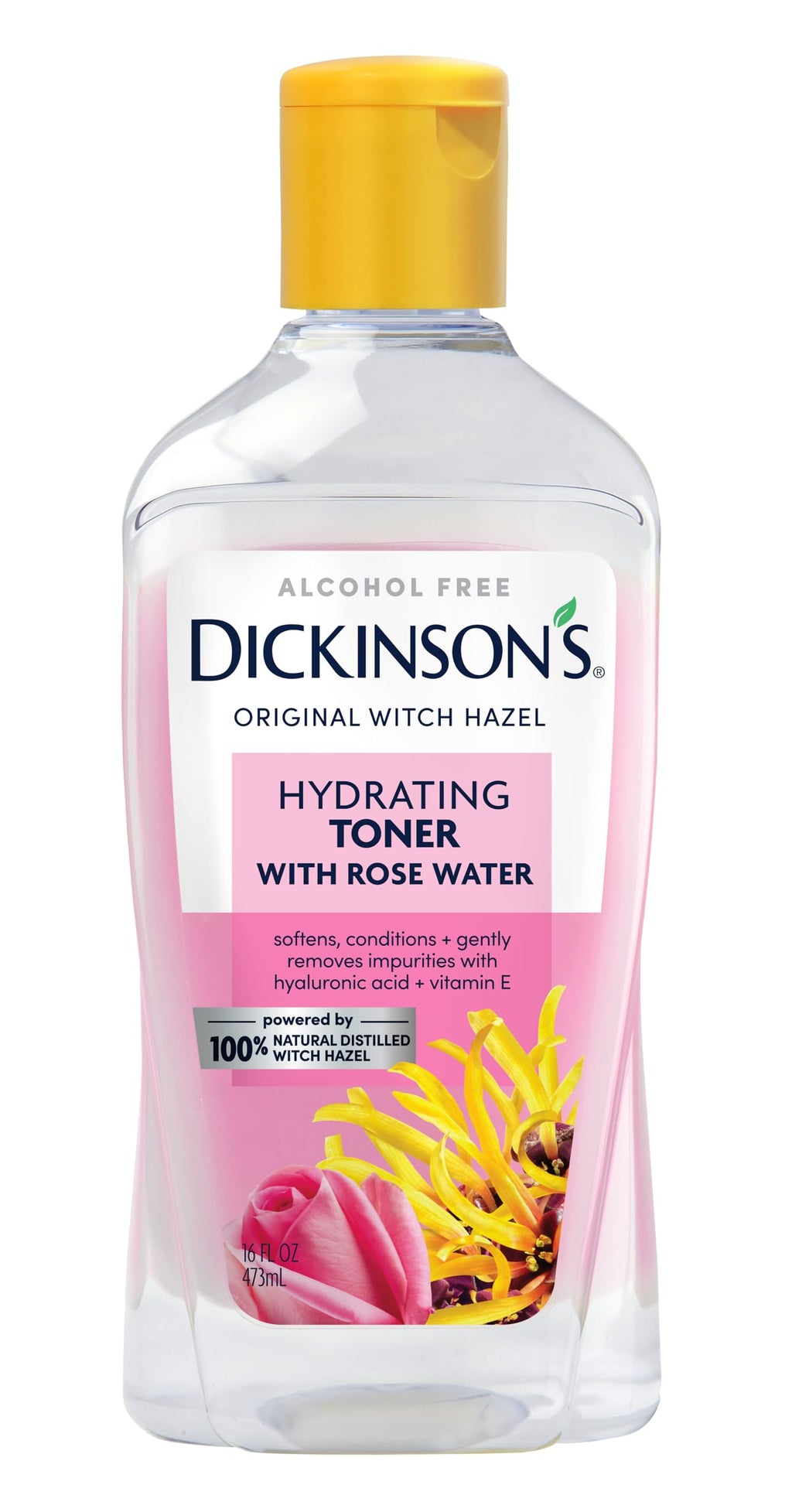 Dickinson's Witch Hazel Hydrating Toner with Rosewater | 16 Fl Oz