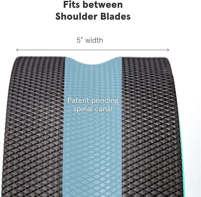 Chirp Wheel+ Foam Roller, Back & Neck Pain Relief, Mint 12-Inch