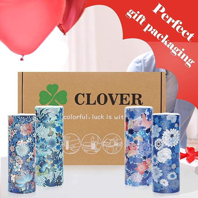 Facial Tissues with Cap - 4 PK Car Tissues Cylinder,Car Tissue Holder with Facial Tissues Bulk,Round Tissue Boxes,Travel Tissues for Cup Holder,Round Tube tissues