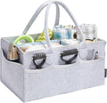 HUHYNN Pet Grooming Tote, Dog Grooming Supplies Organizer, Travel Outdoor (Bag ONLY) (Sliver Grey)
