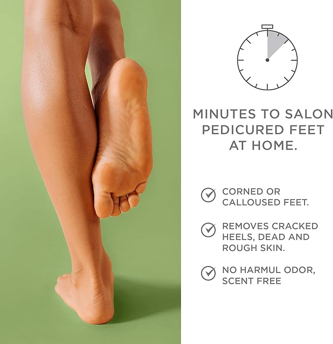 Lee Beauty 8oz Professional Gel Callus Remover for Feet - Tea Tree Fast-Acting Formula, Extra Strength for Cracked Heels & Dead Skin (Pack of 1)
