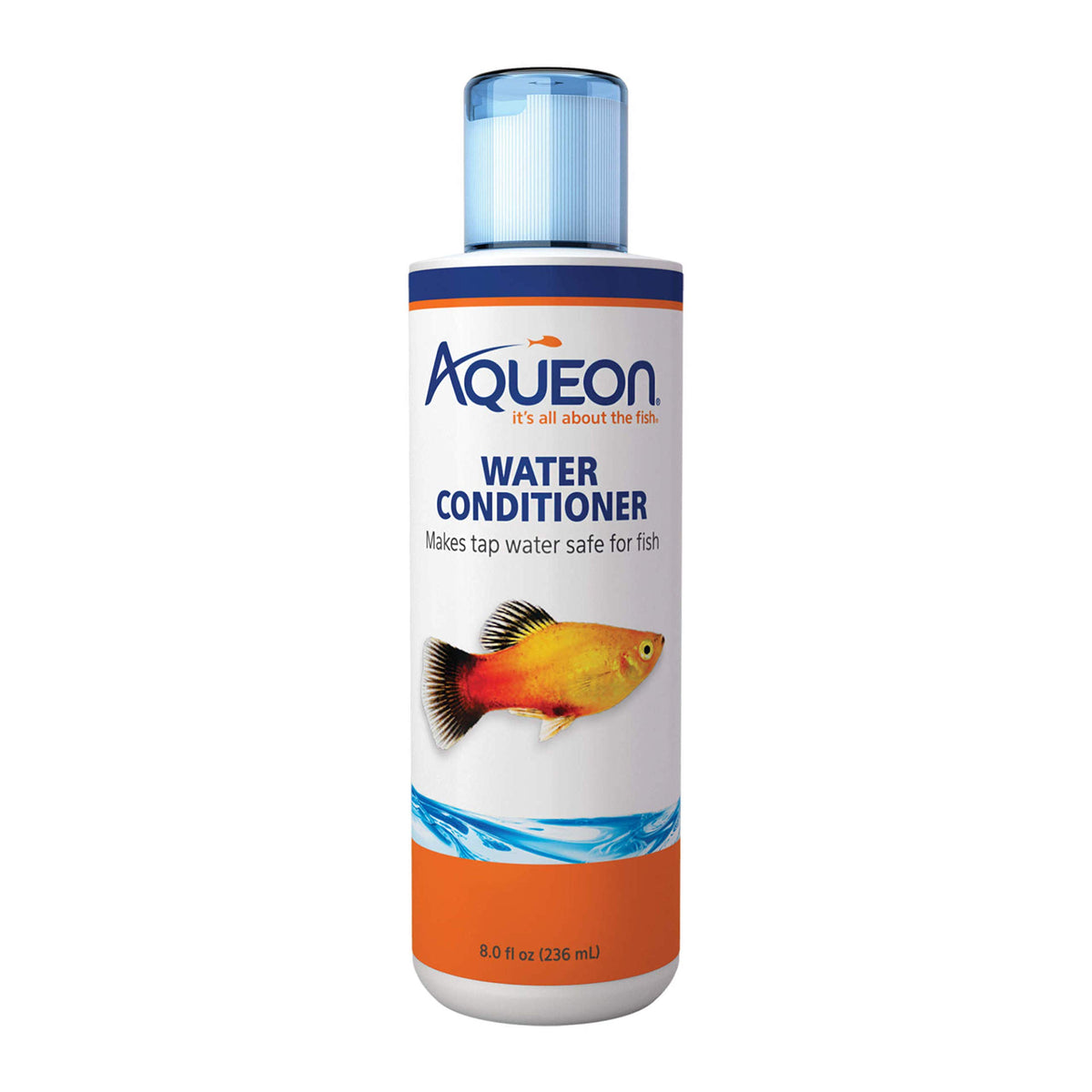 Aqueon Aquarium Water Conditioner Bottle, 8 Ounces