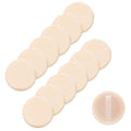 Molain Powder Make Up Puff For Face Makeup Setting 12 PCS Mini Pressed Loose Powder Body Make Up Sponge Blending Applicator Cosmetics Small Velour Beauty Press Foundation Pads Wet And Dry Makeup