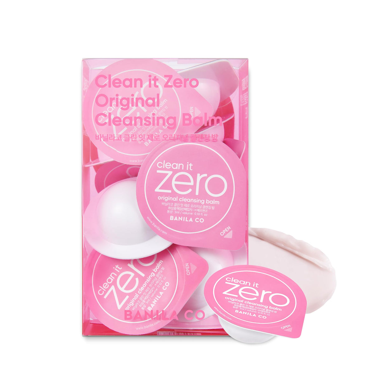 BANILA CO Clean It Zero Tea tree-EX Pore Clarifying Balm Travel Kit (16ea)
