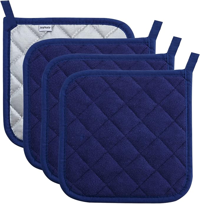 Joyhalo 4 Pack Pot Holders for Kitchen Clearance