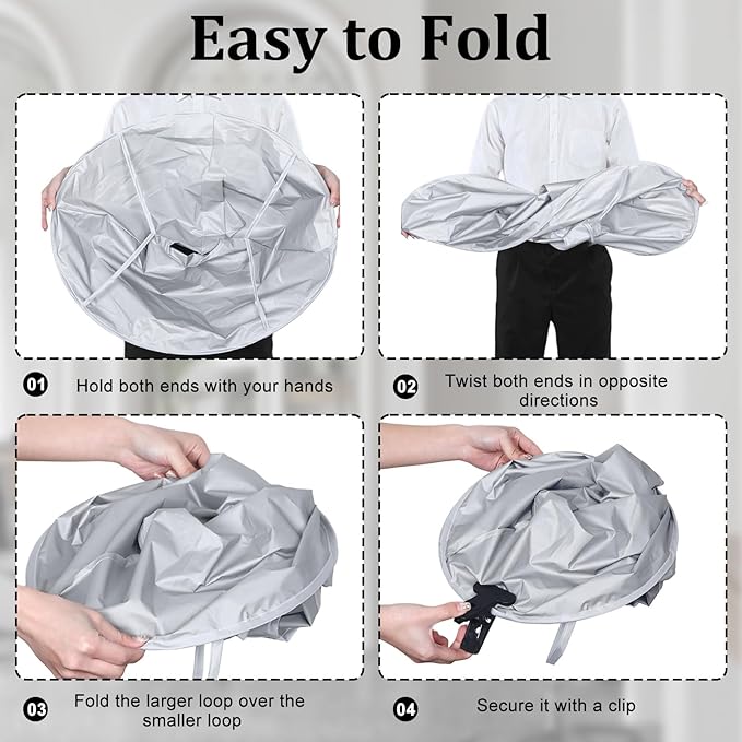 Hair Cutting Capes for Adults, Professional Salon Barber Cape Set, Foldable Waterproof Self Haircut Kit for Men Women, Haircut Cape Apron Self Cut System Accessories, Red