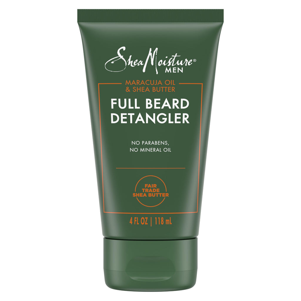 SheaMoisture Beard Conditioner, Full Beard Detangler for Full Beards, Maracuja Oil and Shea Butter, Paraben Free, 4 oz