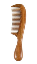 Louise Maelys Wood Fine Tooth Comb For Thick Hair, Anti Static