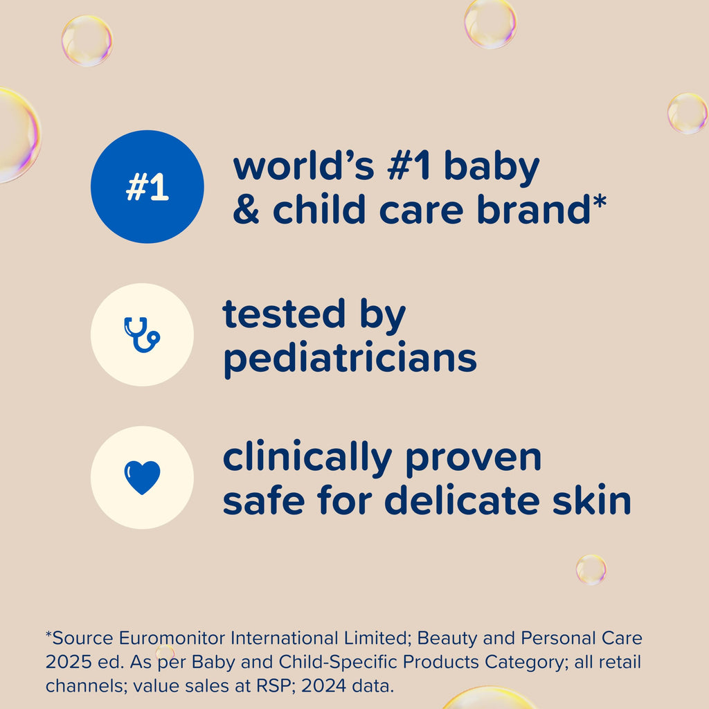 Johnson's Skin Nourishing Baby Wash, Vanilla & Oat, 20.3 fl. oz