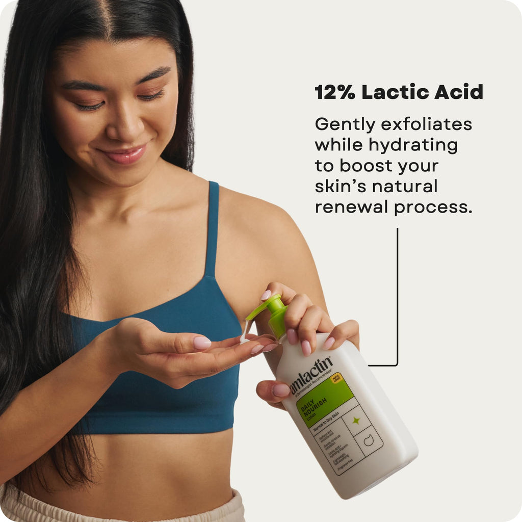 AmLactin Daily Nourish Body Lotion, 12% Lactic Acid, 7.9 oz, 2 Pack