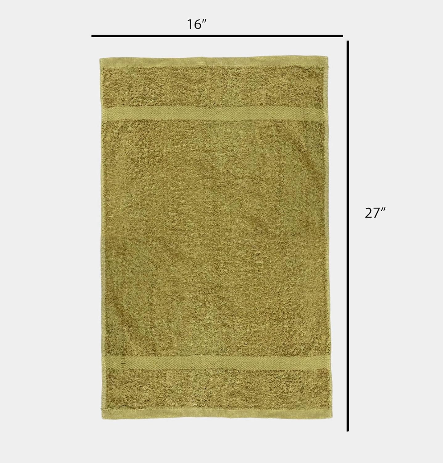 Beige Salon Towels - 16 x 27 Inch Soft Cotton Hand Towels for Hair Stylists, Barbers & Spas - Quick Dry, Durable Towel for Facial, Pedicure, Manicure & Massage Use - Pack of 12