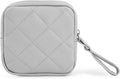 Sanitary Napkin Storage Bags, Portable Feminine Product Pouch, Reusable Menstrual Pads Storage Organizers Pouch (Grey)