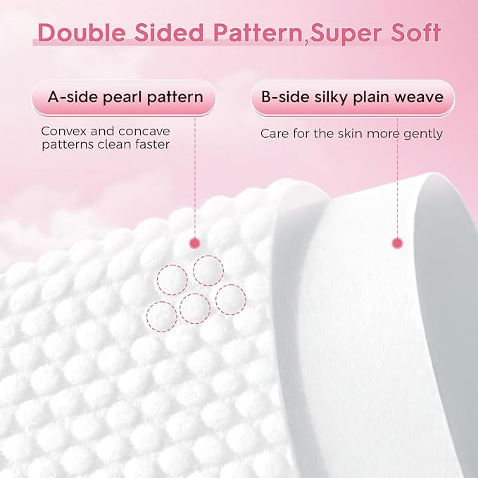 Classycoo XL Ticken Compressed Towel Tablets- 100% Cotton Face Towel, 30 PCS Individually Wrapped Portable, Travel Mini Soft Washcloth, Camping, Facial Makeup, Gift, Pink 12x10 Inches